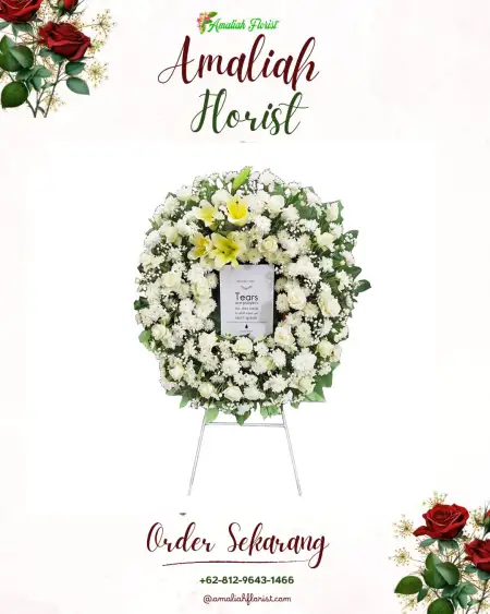 Krans Bunga Duka Kalangbancar